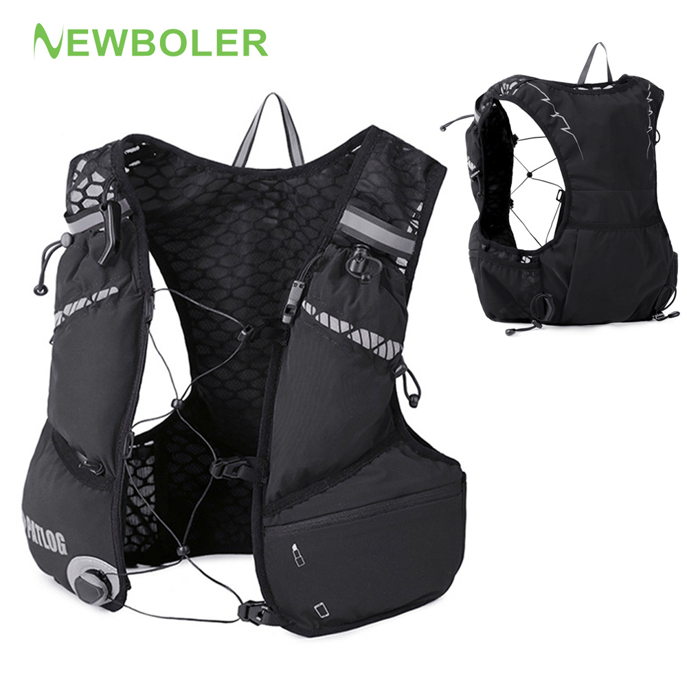 Hydration Vest - حقيبة ظهر NEWBOLER للجري في الهواء