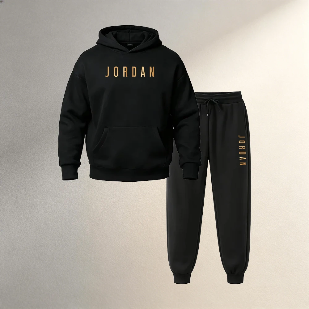 Joggers Pants - ملابس رجالية مكونة من قطعتين: هودي