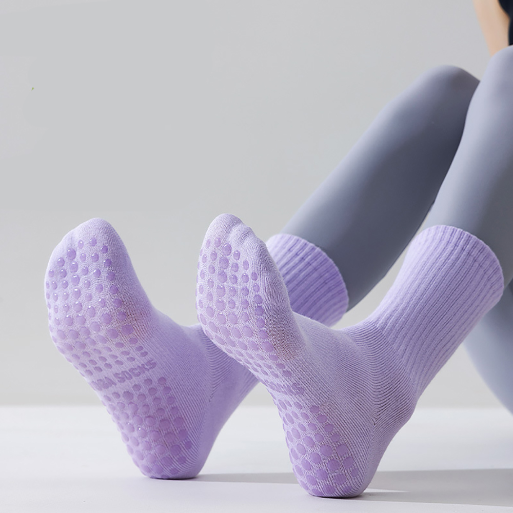 Sports Socks - جوارب يوغا نسائية عالية الجودة، جوارب
