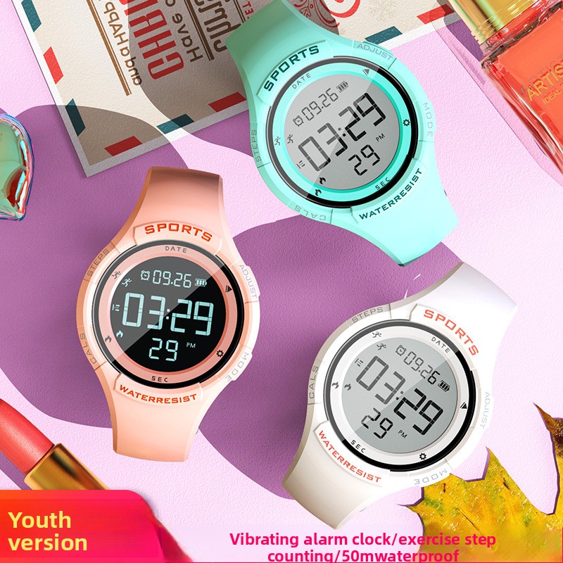 Running Watch - ساعة LED جديدة من السيليكون المقاوم