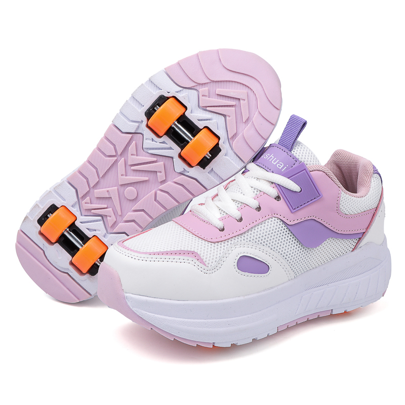 Running Shoes Men - أحذية رياضية للأطفال بعجلات قابلة للفصل،