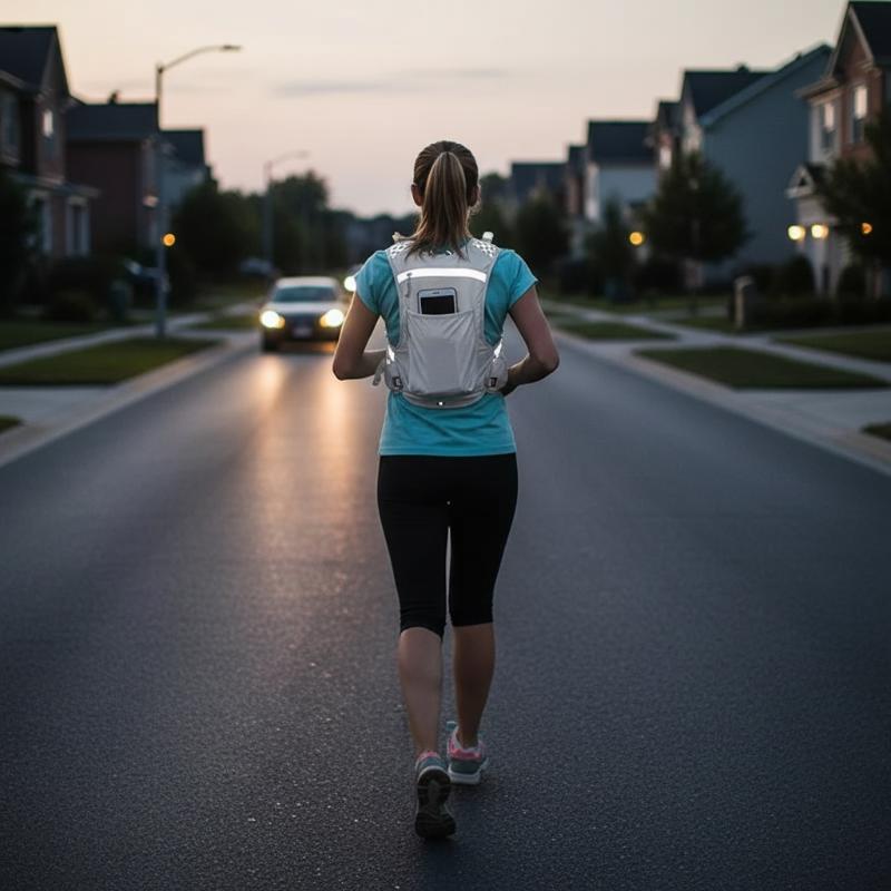Hydration Vest - سترة رياضية للجري مع حجرة لتخزين