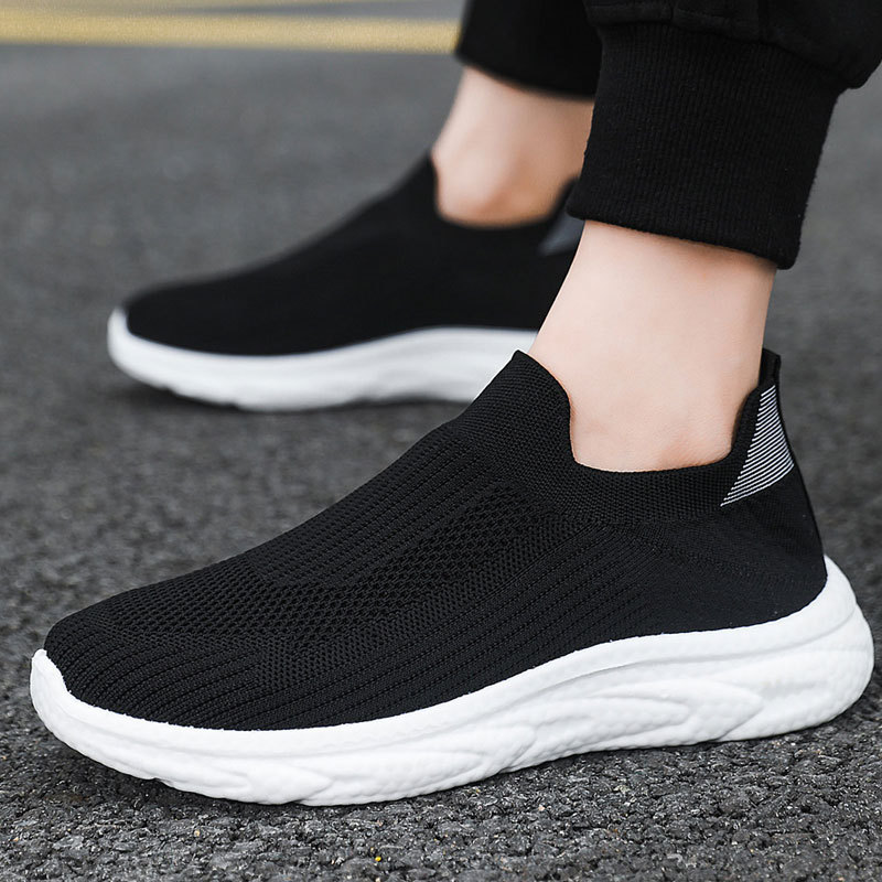 Running Shoes Men - أحذية رجالية كبيرة الحجم، ذات نعل
