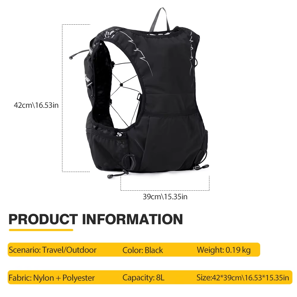 حقيبة ظهر NEWBOLER للجري في ال - مراجعة Hydration Vest وسعره