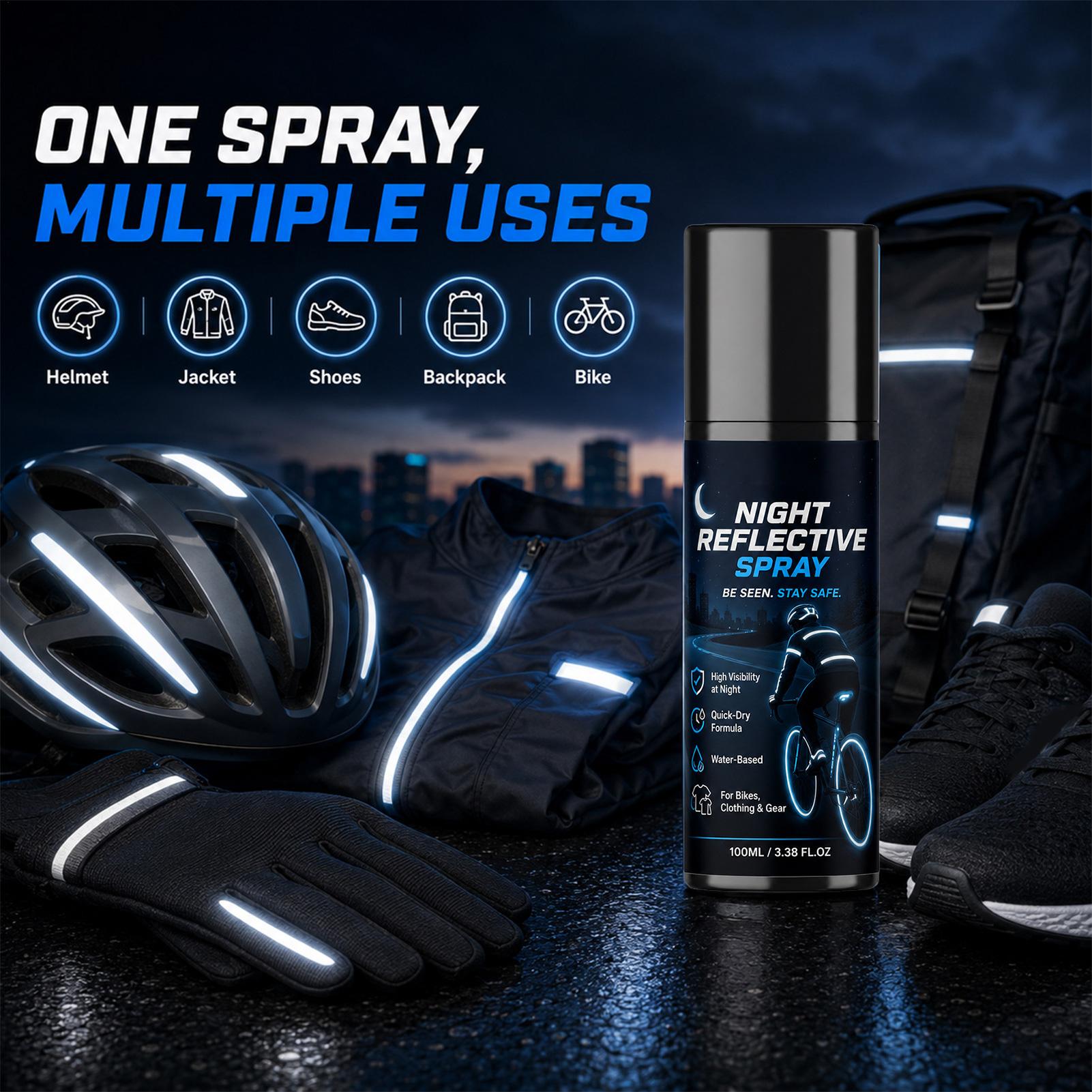 بخاخ عاكس للضوء الليلي، سعة 10 - مراجعة Running Visibility Gear وسعره