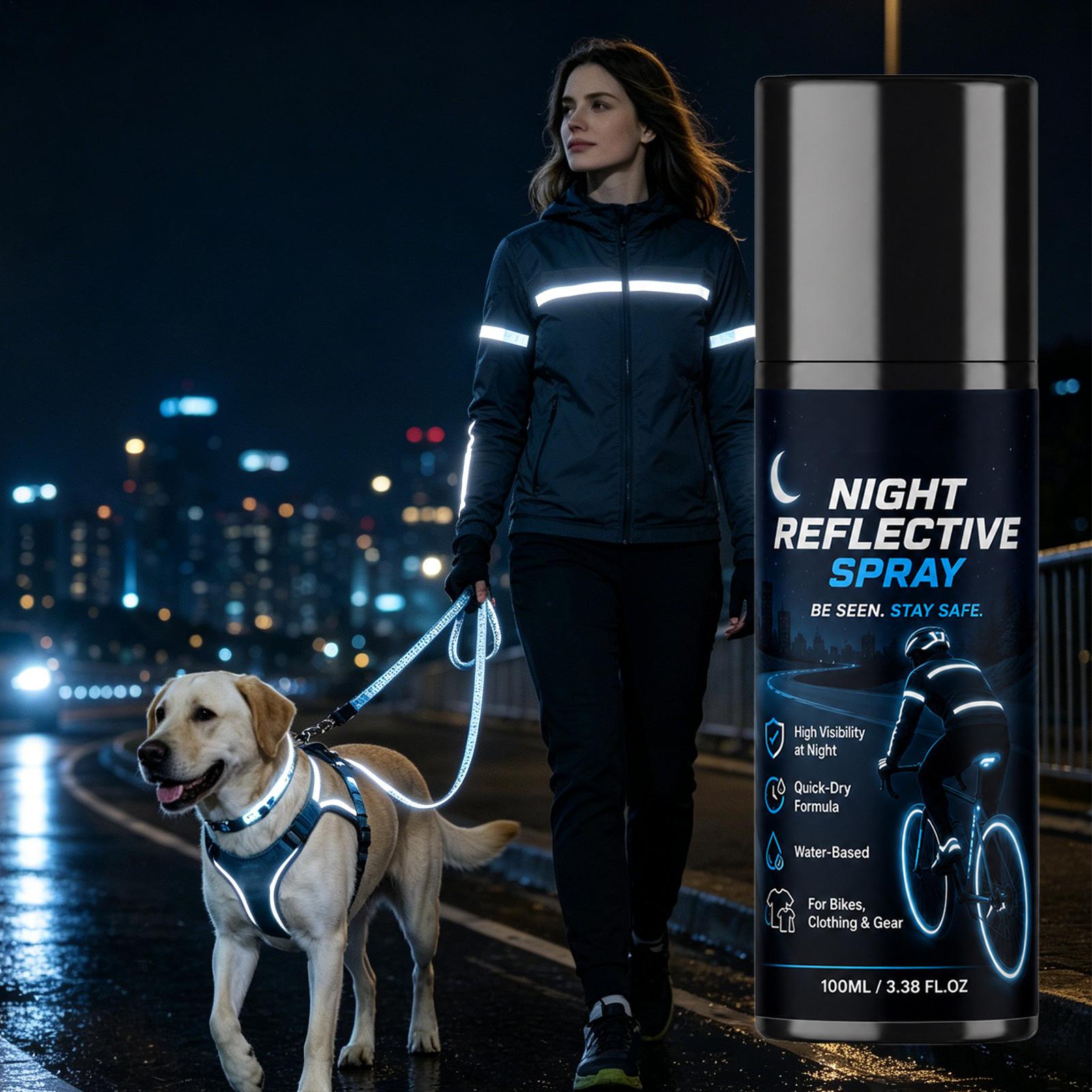 بخاخ عاكس للضوء الليلي، سعة 10 - مراجعة Running Visibility Gear وسعره