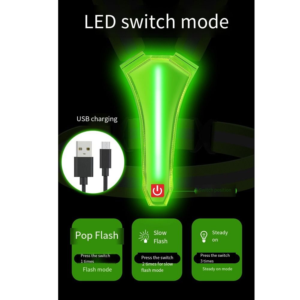 سترة عاكسة بإضاءة LED قابلة لإ - مراجعة Running Visibility Gear وسعره