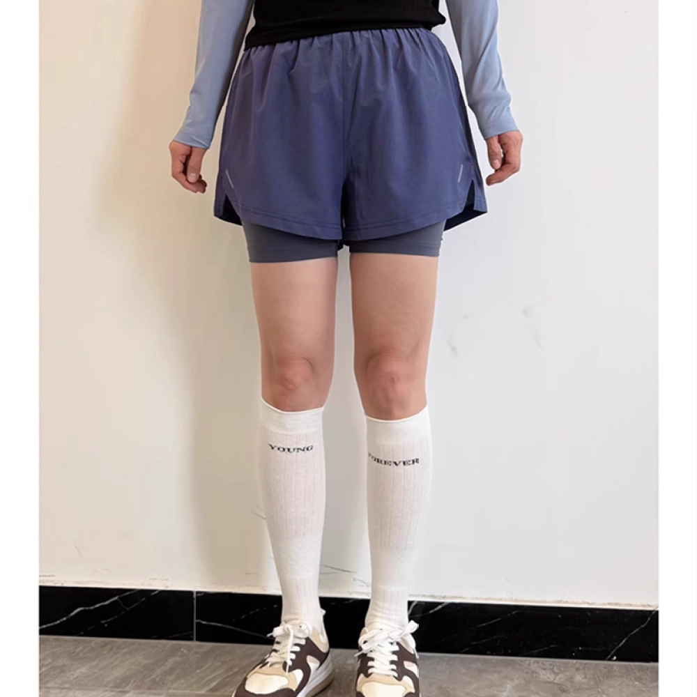 شورت رياضي نسائي 2 في 1 للجري  - مراجعة Running Gear Junior وسعره