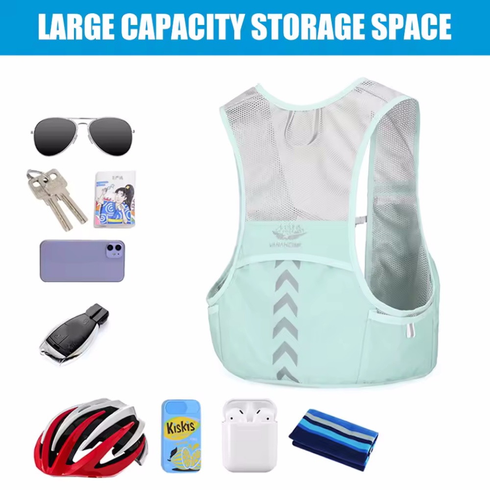 عاكس صدرة للجري الترطيب تشغيل  - مراجعة Hydration Vest وسعره