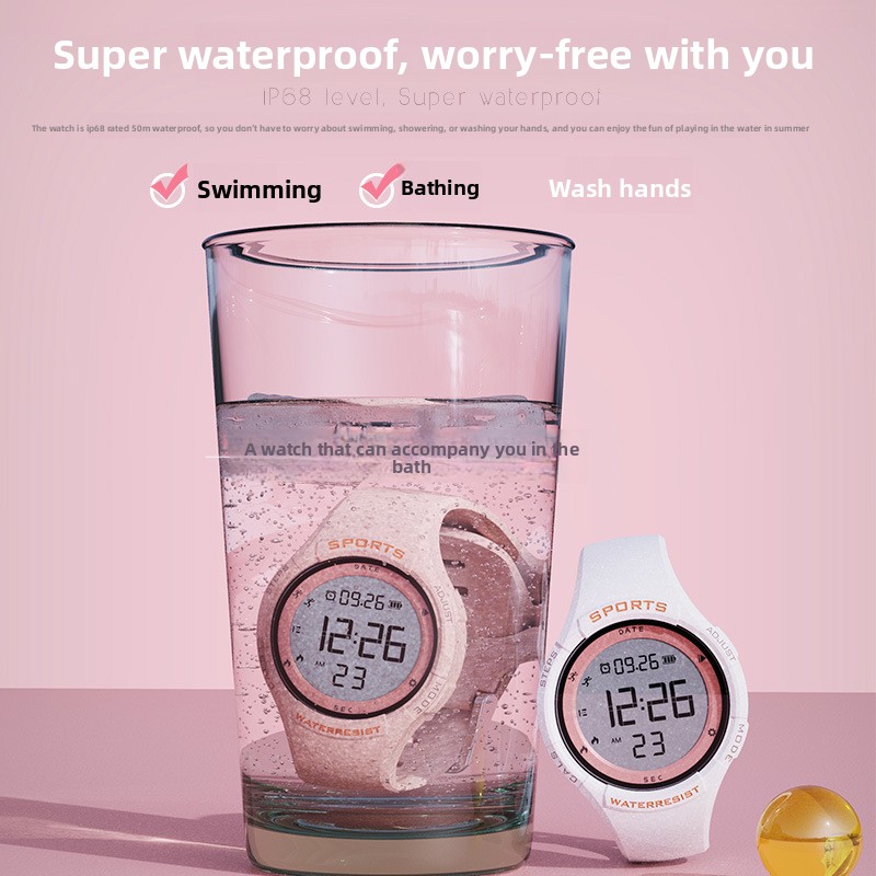 ساعة LED جديدة من السيليكون ال - مراجعة Running Watch وسعره