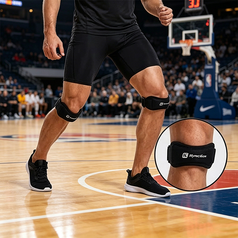 قطعتان من دعامات الركبة القابل - مراجعة Running Belt وسعره