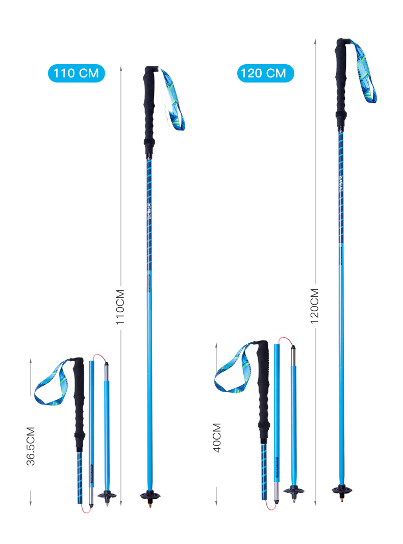AONIJIE-جميع أنواع أعمدة المشي - مراجعة Trekking Pole Carbon وسعره
