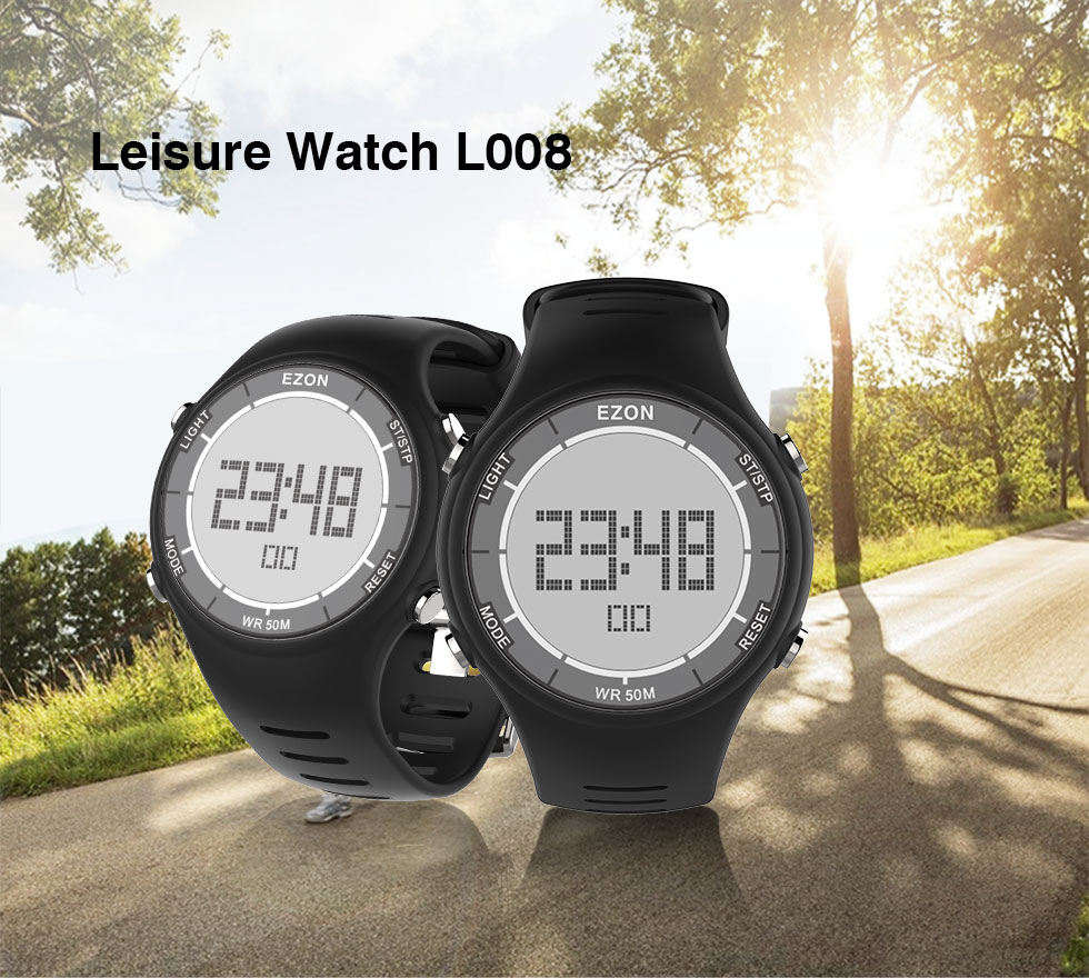 EZON موضة جديدة للمرأة ساعة ري - مراجعة Running Watch وسعره