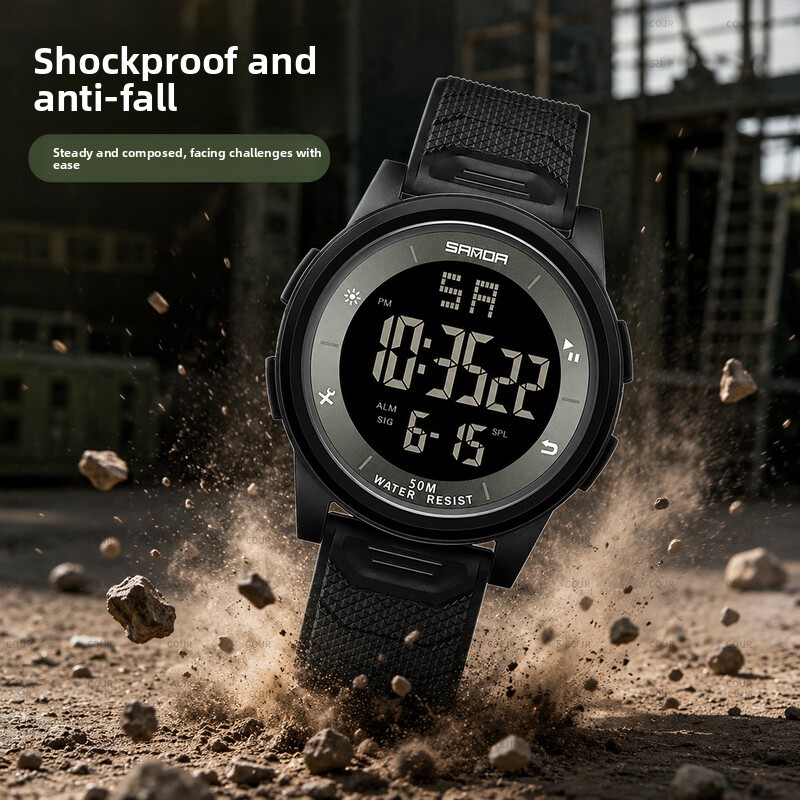 ساعة رقمية تكتيكية متعددة الوظ - مراجعة Running Watch وسعره