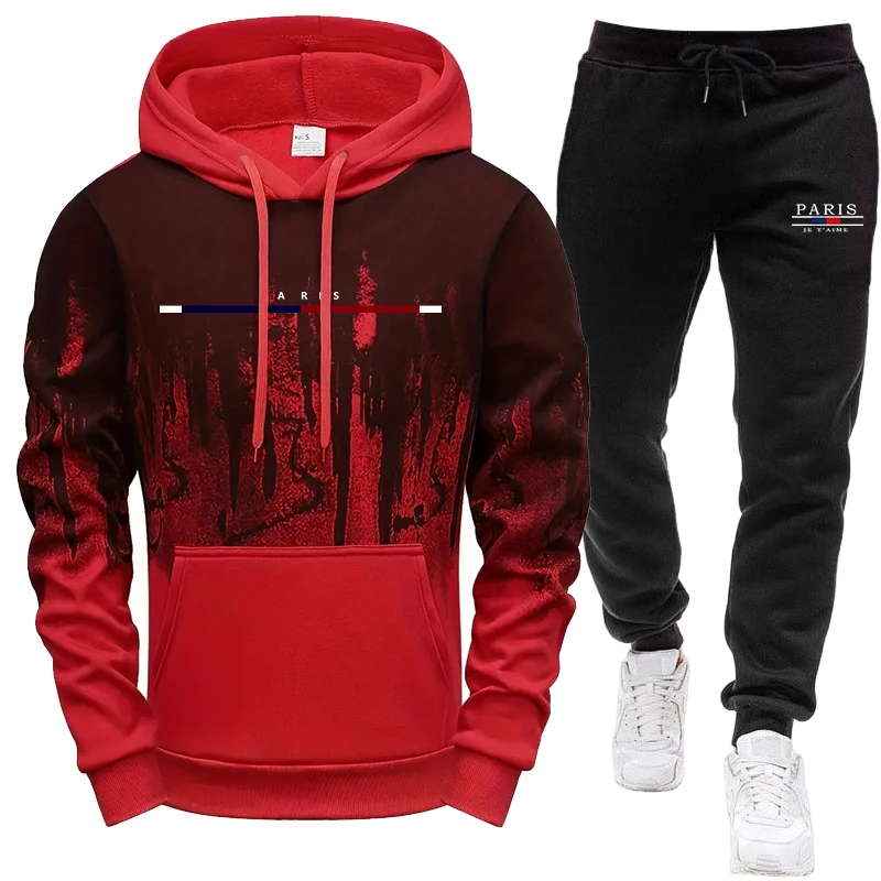 طقم رجالي/هودي/بنطلون للخريف و - مراجعة Joggers Pants وسعره