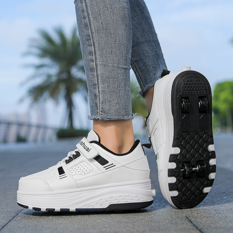 أحذية تزلج بأربع عجلات قابلة ل - مراجعة Running Shoes Men وسعره