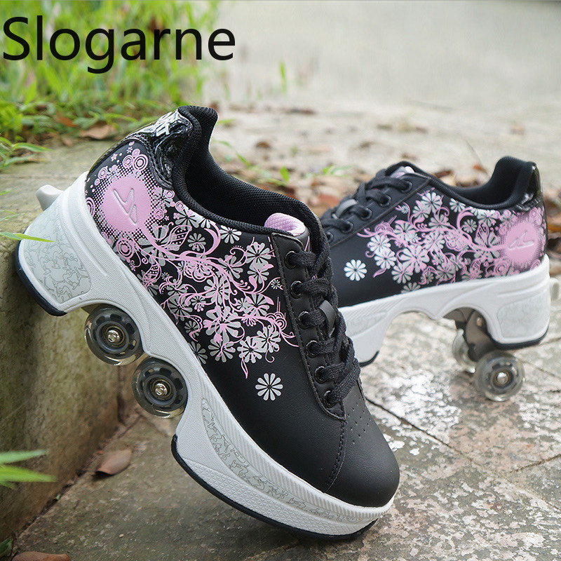النساء 4 عجلات تشوه زلاجات دوا - مراجعة Running Shoes Men وسعره
