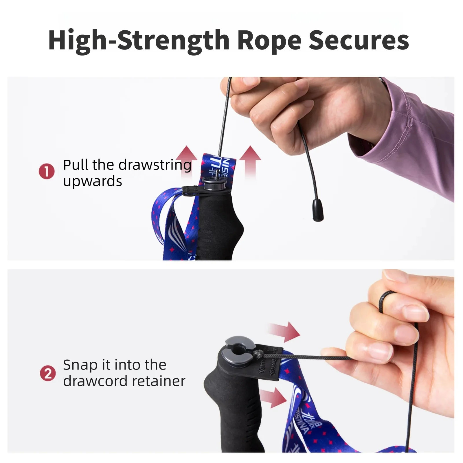 عصي المشي من بيسينا، قطعتان، خ - مراجعة Trekking Pole Carbon وسعره