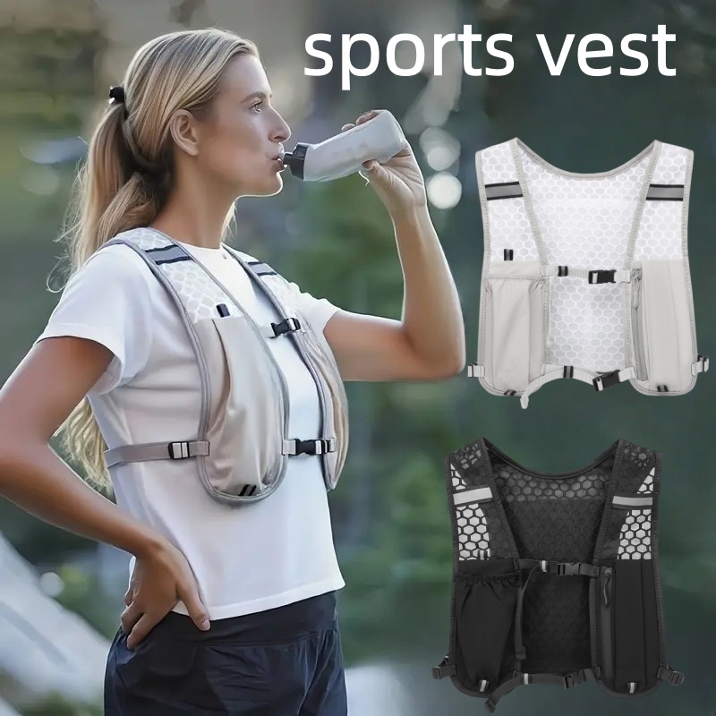 سترة جري للجنسين مقاومة للماء  - مراجعة Hydration Vest وسعره