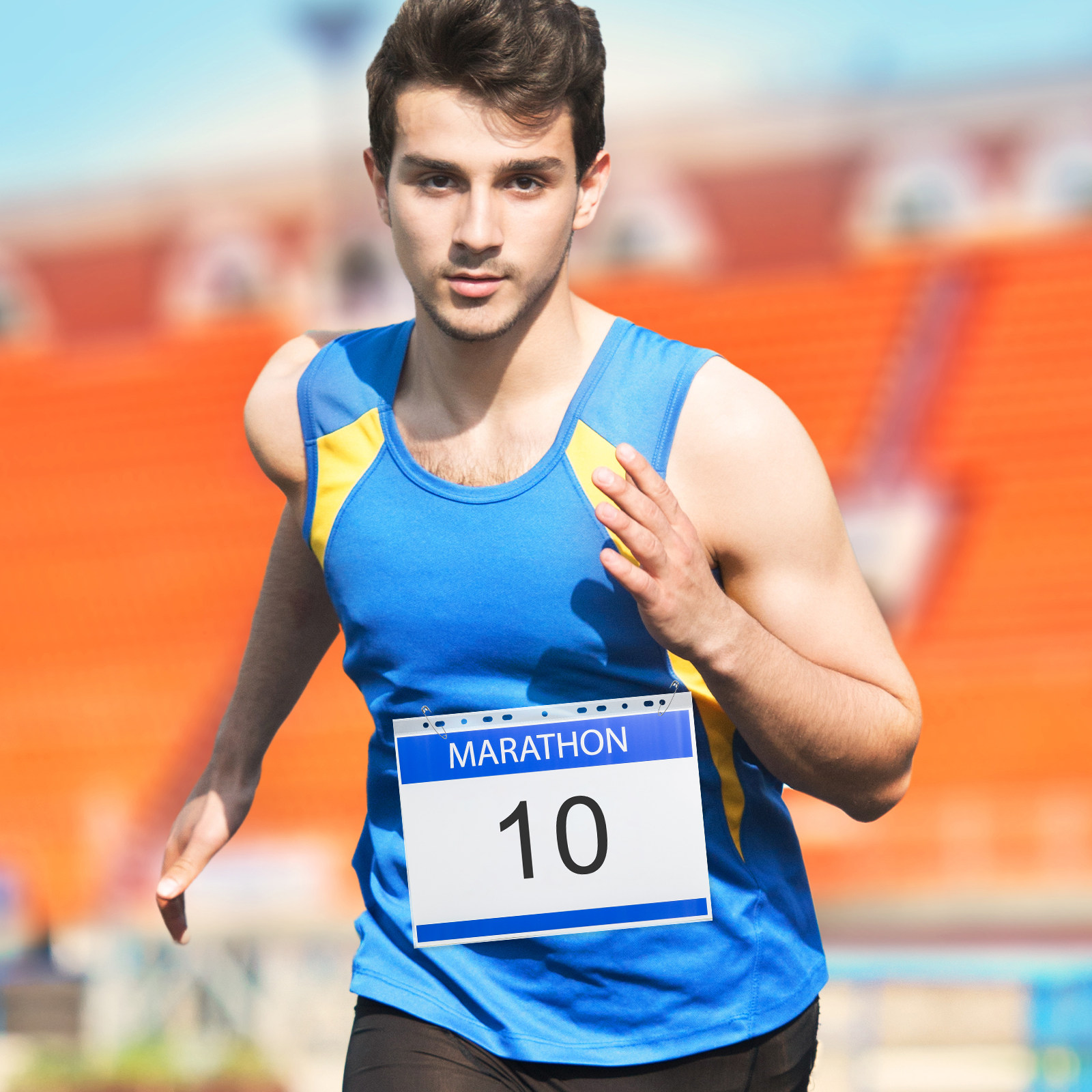 100 قطعة من أكياس حماية أرقام  - مراجعة Race Bib وسعره