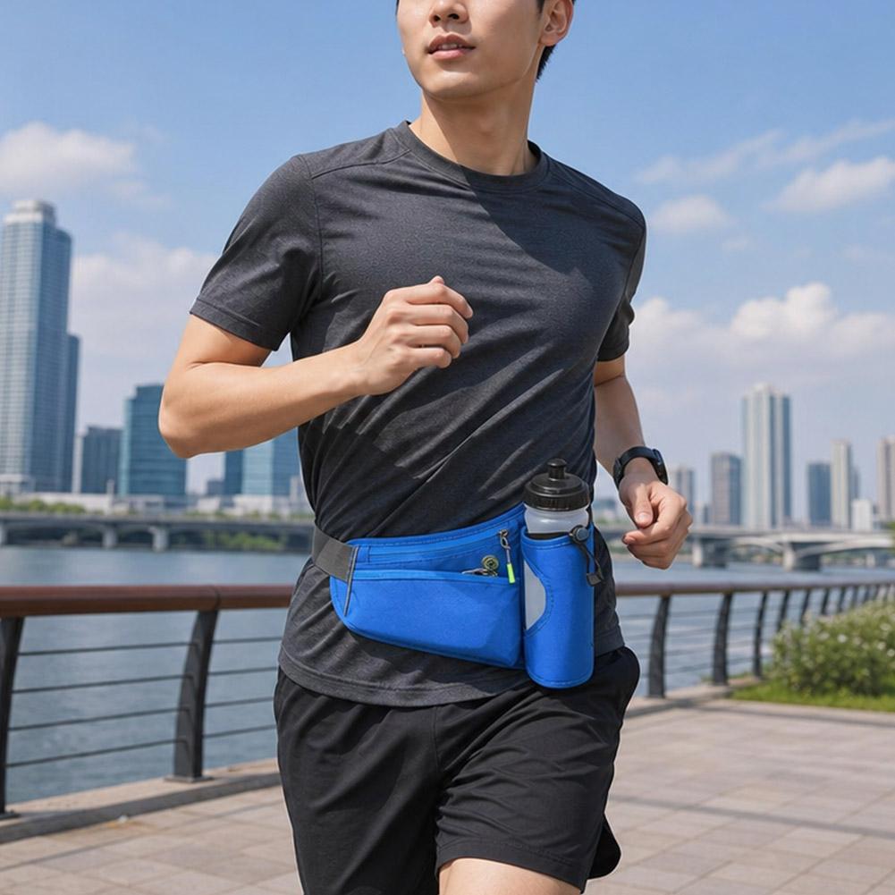 حقيبة خصر مع حامل زجاجة ماء وح - مراجعة Running Belt وسعره