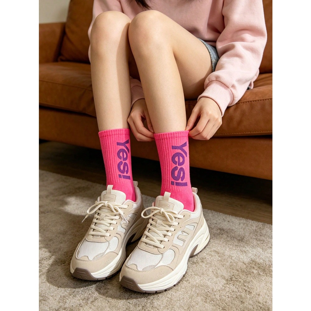 1/4 زوج من الجوارب ذات النمط ا - مراجعة Sports Socks وسعره
