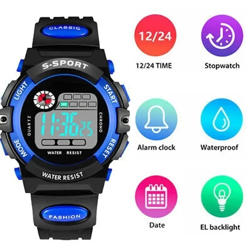 ساعة إلكترونية للأطفال، ساعة م - مراجعة Running Watch وسعره