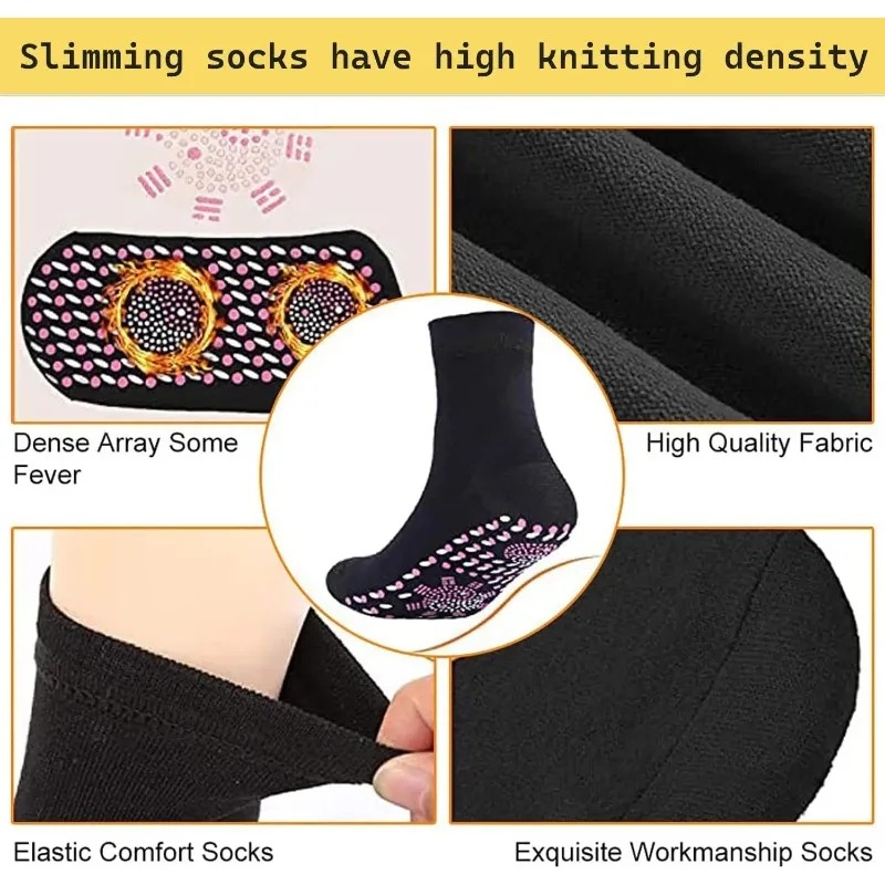 1-10 أزواج من الجوارب العلاجية - مراجعة Sports Socks وسعره