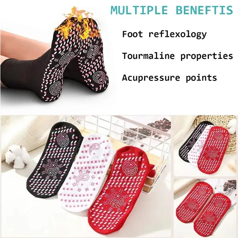 1-10 أزواج من الجوارب العلاجية - مراجعة Sports Socks وسعره