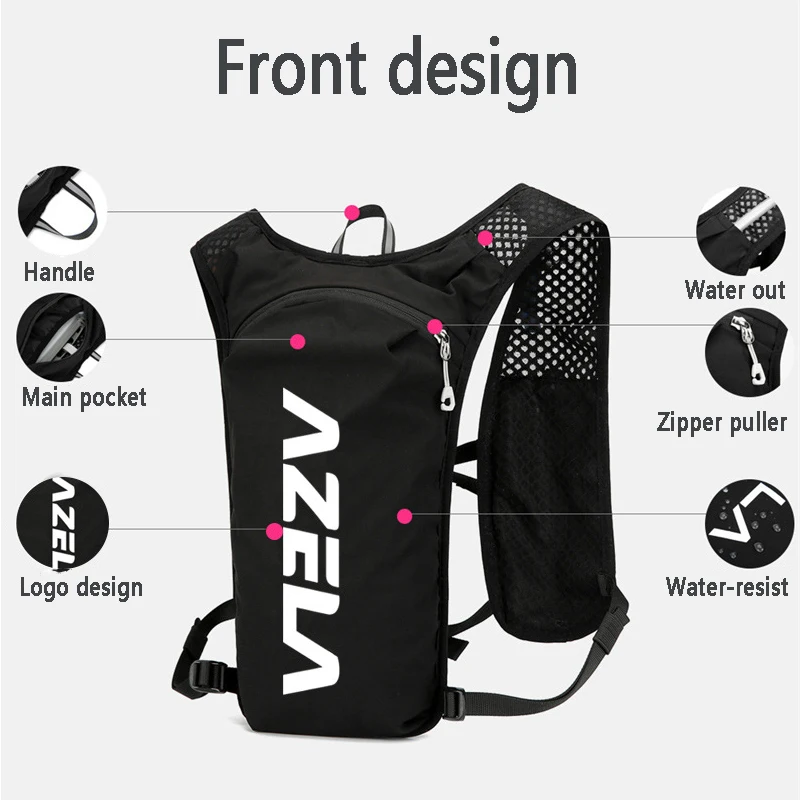 5L تشغيل سترة الترطيب على ظهره - مراجعة Hydration Vest وسعره