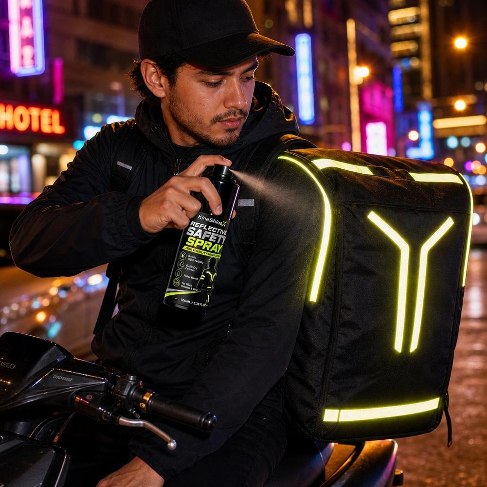 بخاخ أمان عاكس للضوء ليلاً، طل - مراجعة Running Visibility Gear وسعره