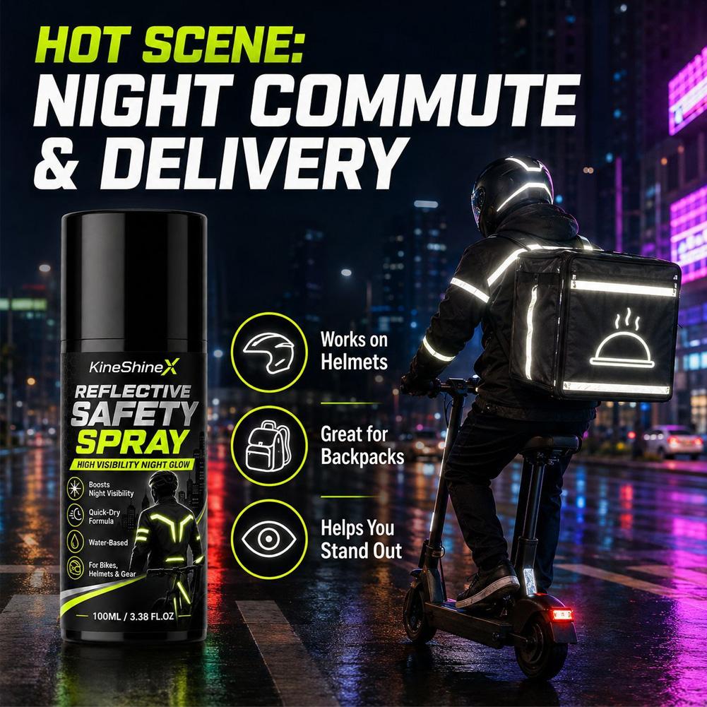 بخاخ أمان عاكس للضوء ليلاً، طل - مراجعة Running Visibility Gear وسعره