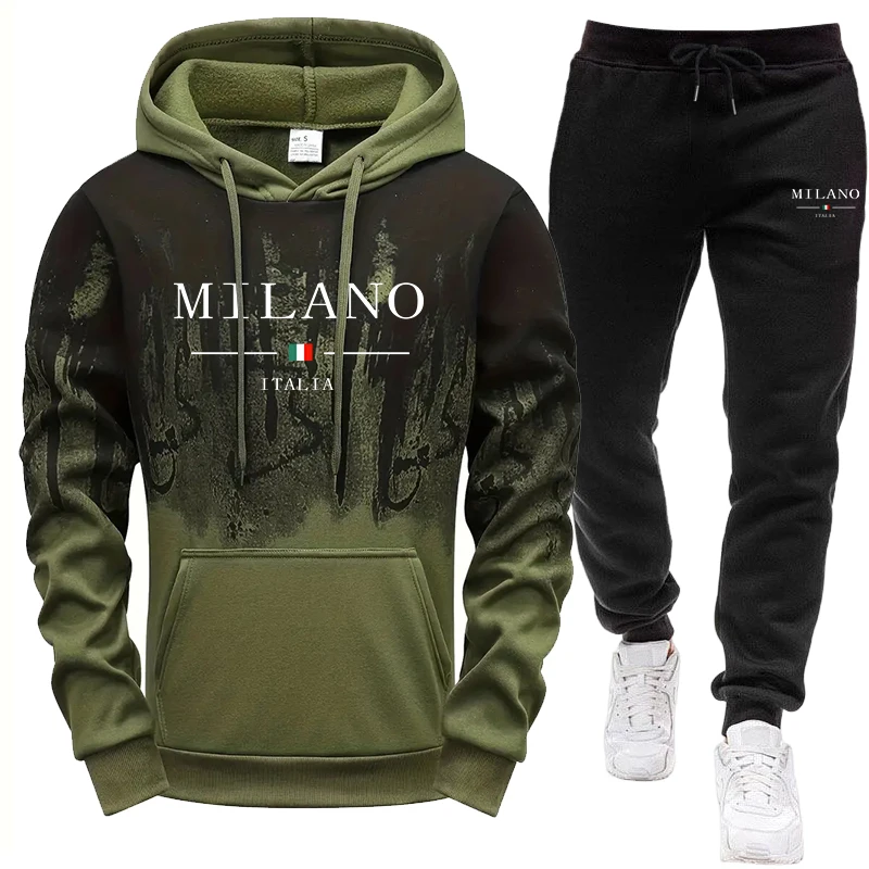 طقم رجالي/هودي/بنطلون خريف شتا - مراجعة Joggers Pants وسعره